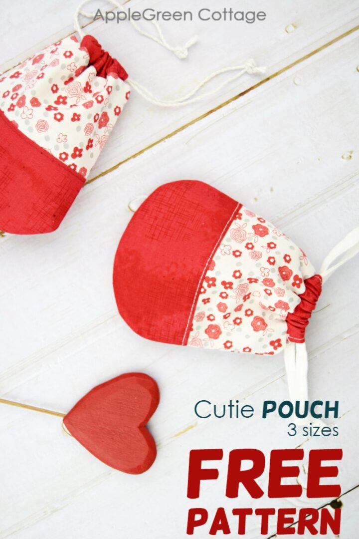 Free Drawstring Pouch Pattern - Cutie!