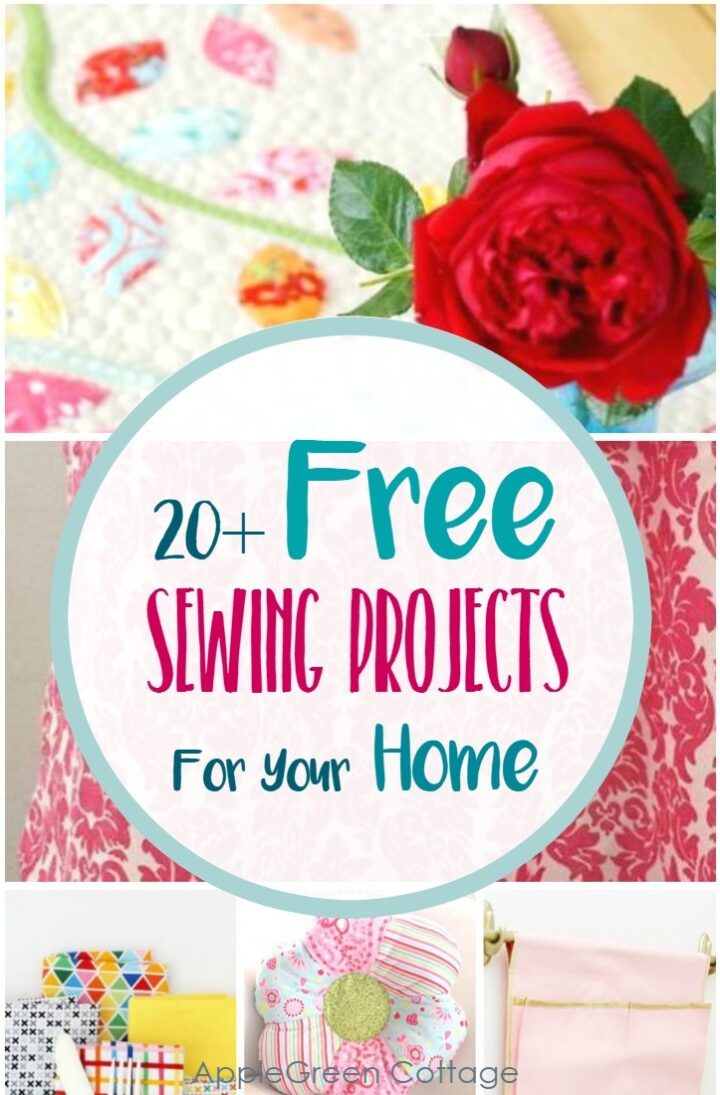 20+ Free Sewing Projects For The Home AppleGreen Cottage