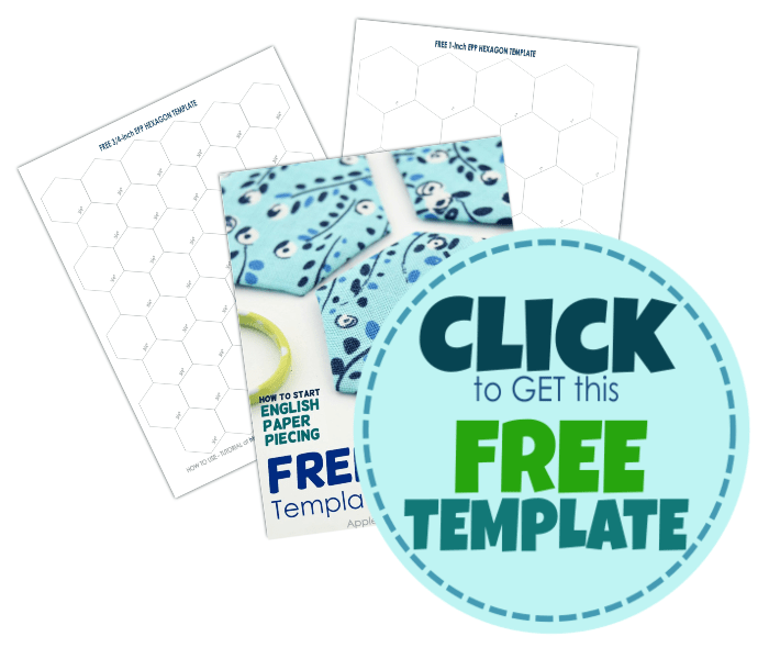 get teh free english paper piecing templates