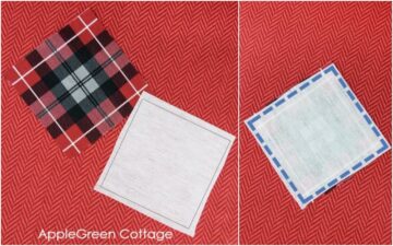 How To Applique With Sewing Machine - AppleGreen Cottage