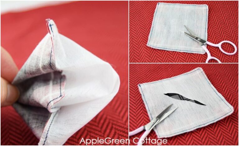 How To Applique With Sewing Machine - AppleGreen Cottage