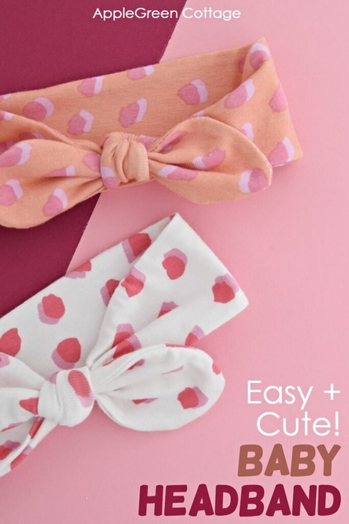 how to make a baby headband