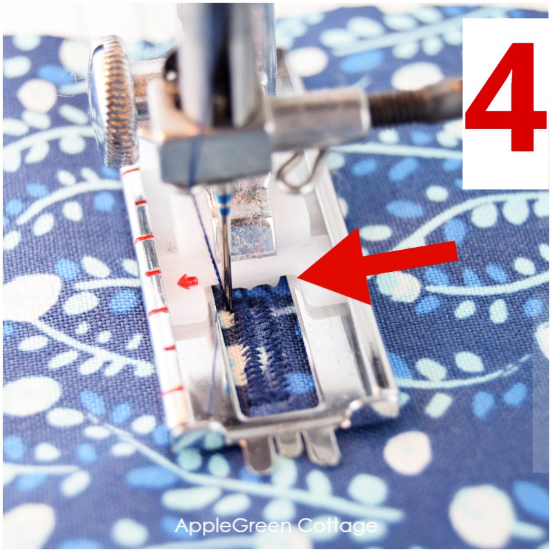 4 step buttonhole sewing