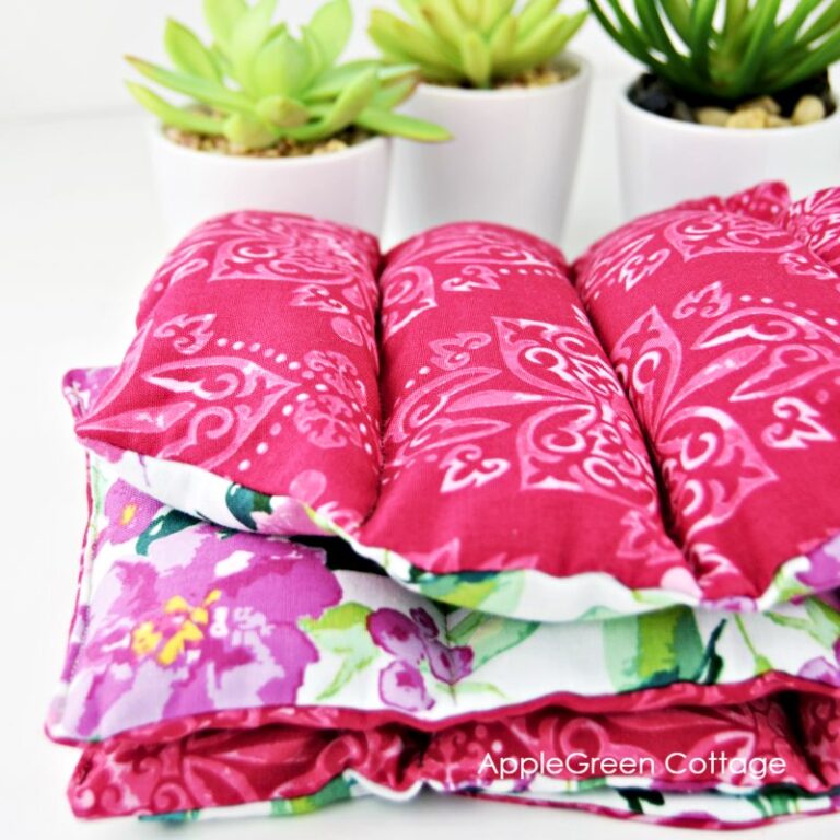 Diy Heating Pad Free Pattern AppleGreen Cottage