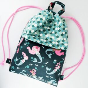 The Best Drawstring Backpack Pattern - AppleGreen Cottage