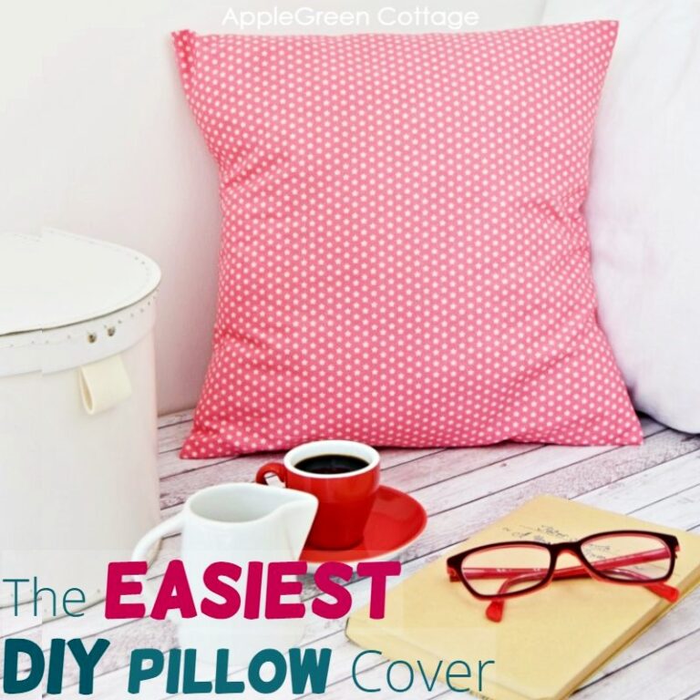 How to Make a Pillow Cover In 15 Minutes Or Less!