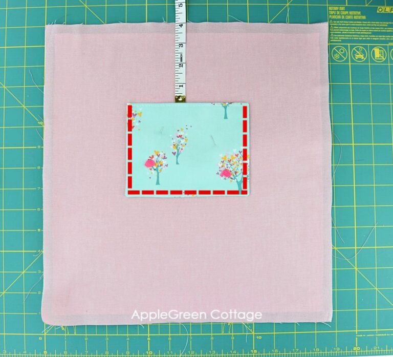 How to Sew Patch Pockets - Beautiful And Easy! - AppleGreen Cottage