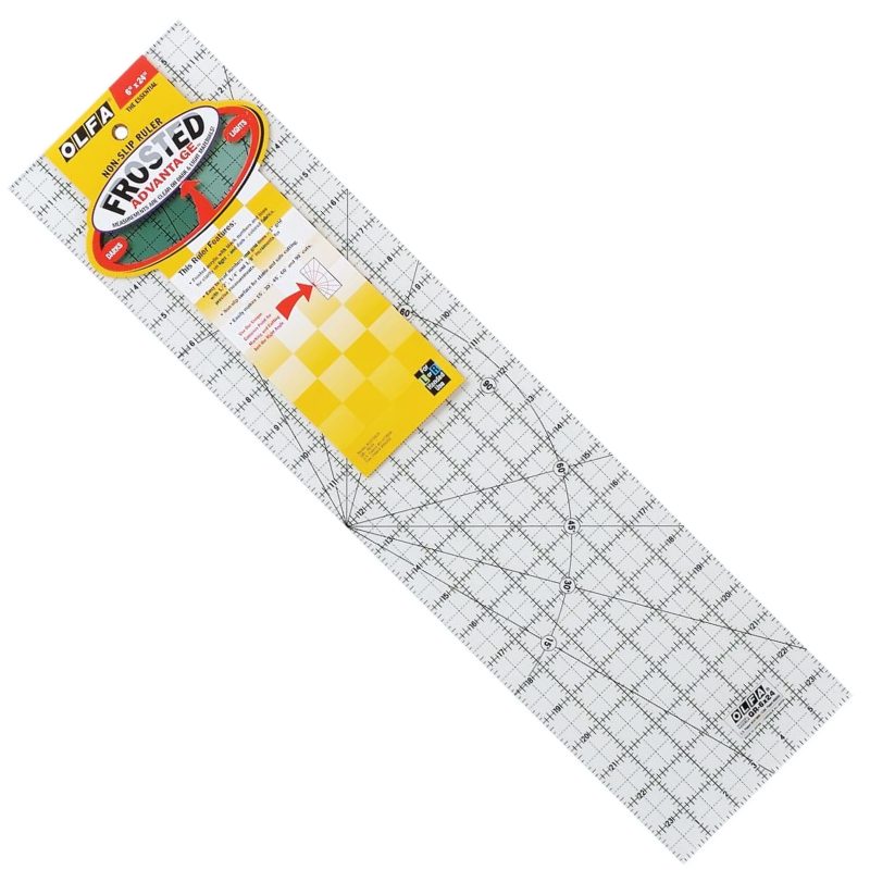 Quilting ruler 6x24"