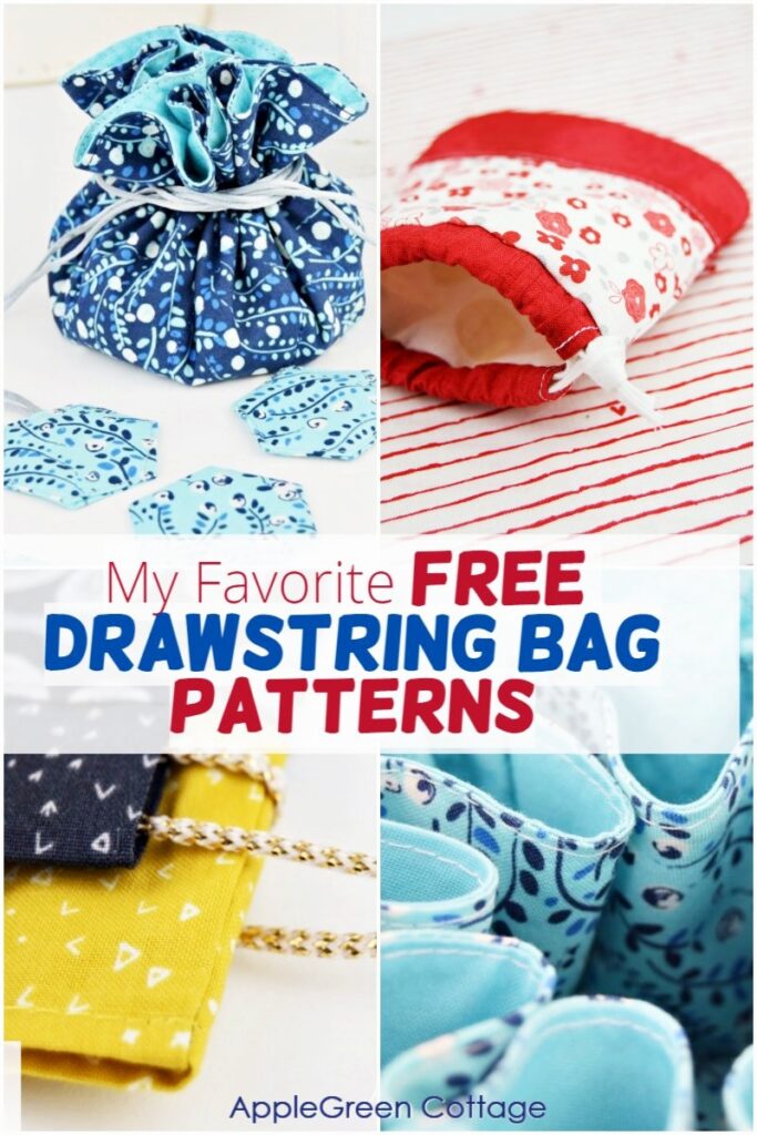 free drawstring bag patterns