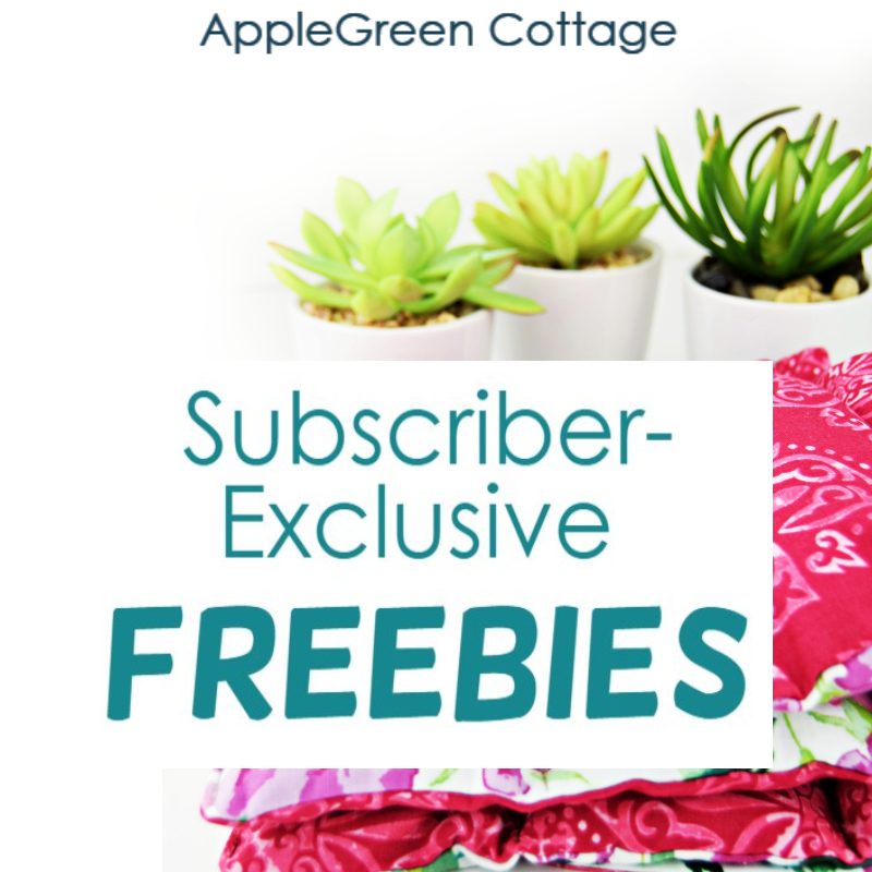 How to get free sewing patterns at AppleGreen Cottage - and more