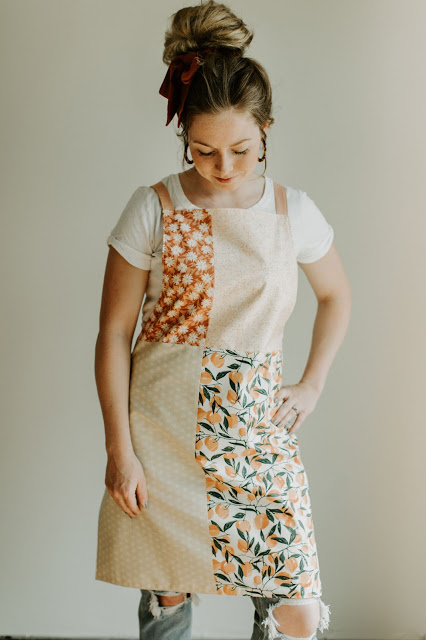 patchwork apron pattern