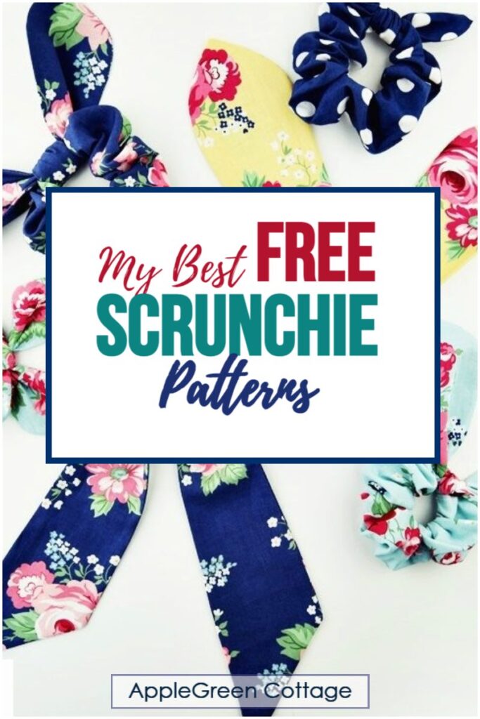 scrunchie patterns to sew