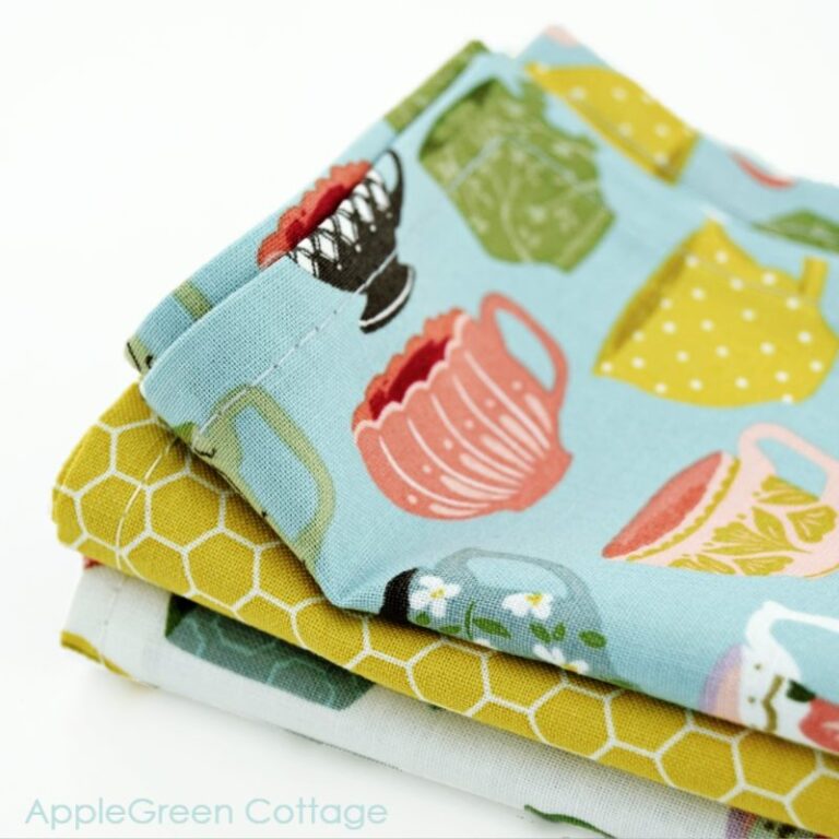 Diy Cloth Napkins 2 Easy Ways To Sew Them Quickly!