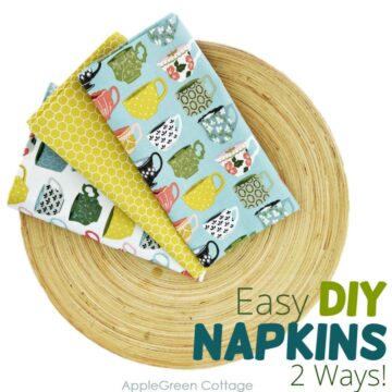 diy cloth napkins