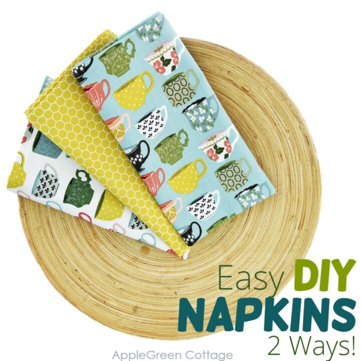 diy cloth napkins