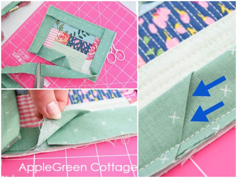 How To Finish Binding On A Quilt This Quilt Binding Hack!