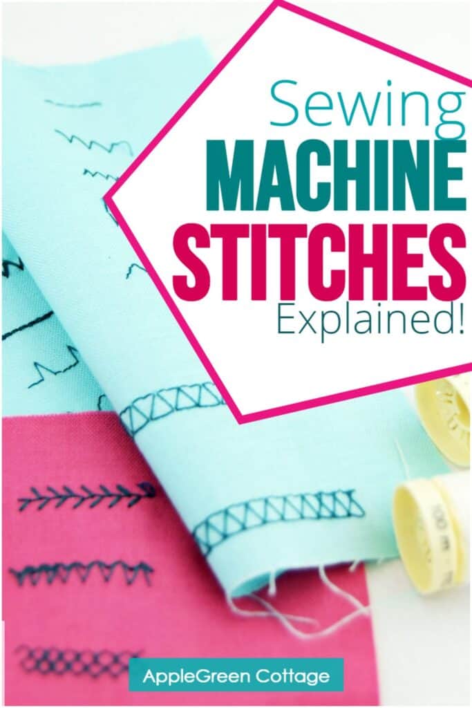 sewing machine stitches