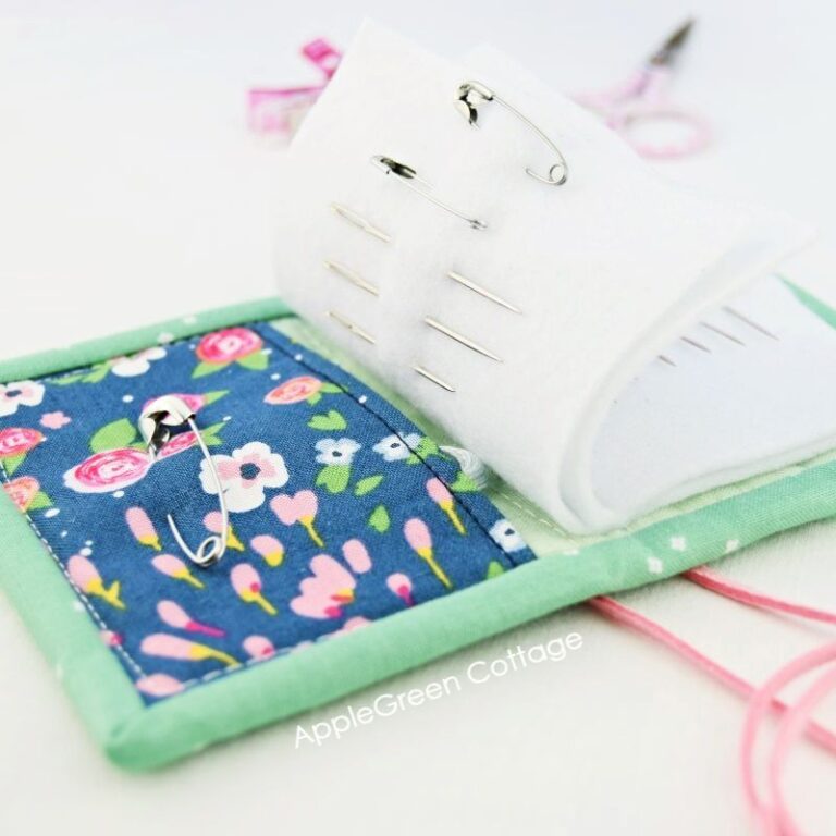 Diy Needle Book Pattern AppleGreen Cottage