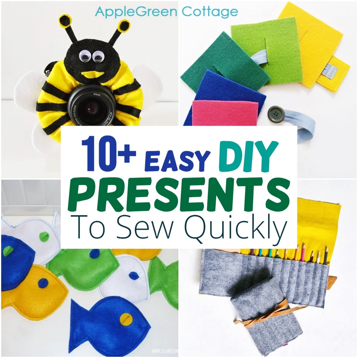 40+ Easy Sewing Projects for Gifts