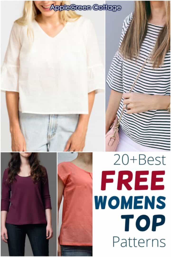 free sewing patterns tops