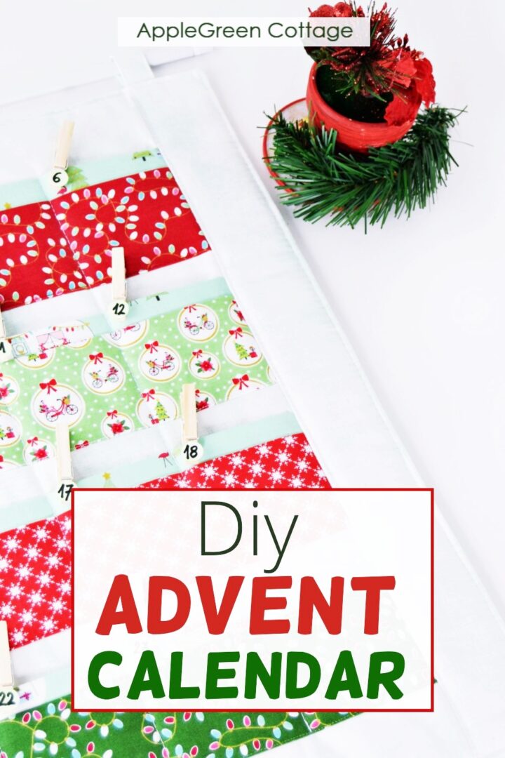 Make a Reusable Diy Advent Calendar