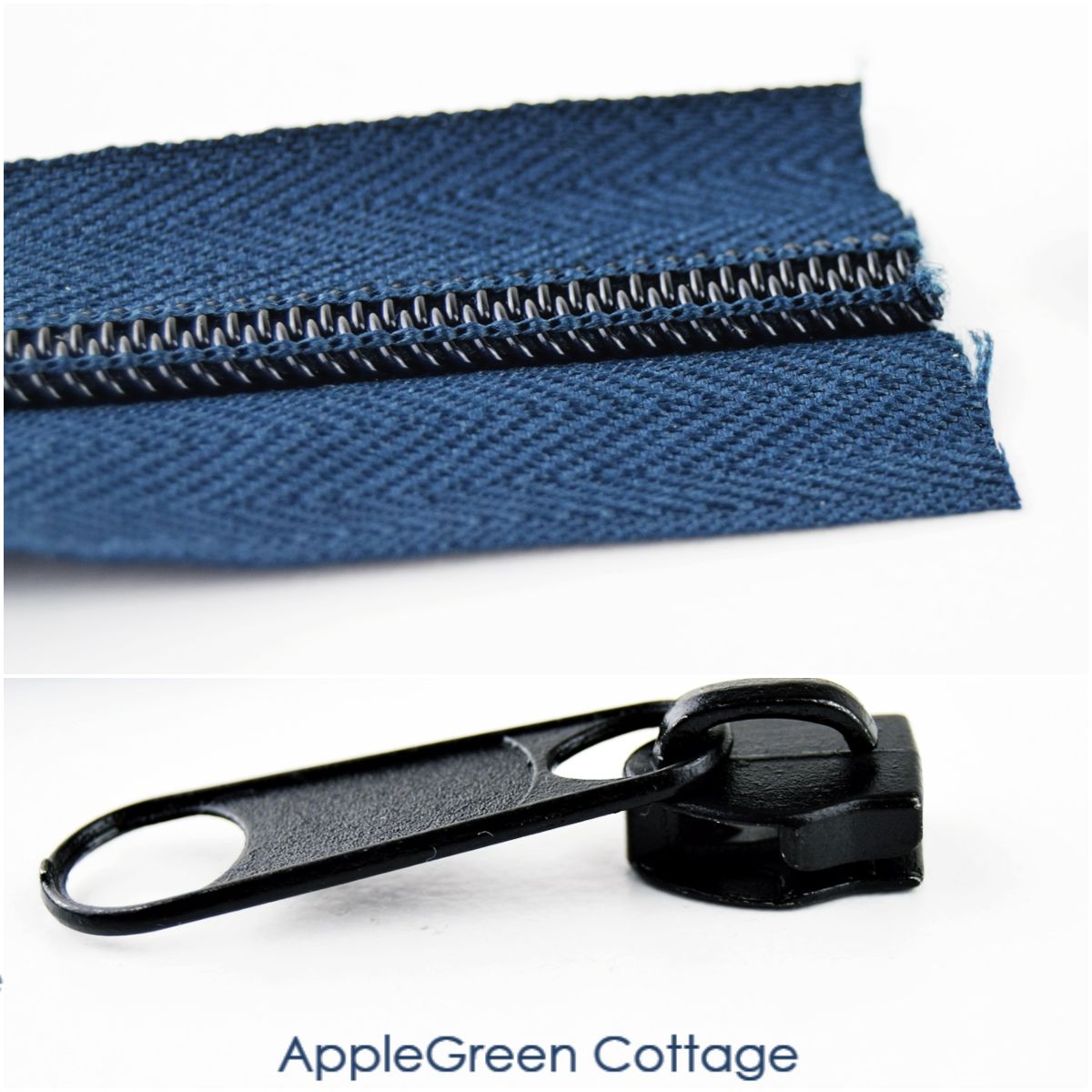 How To Put A Slider On A Zipper AppleGreen Cottage