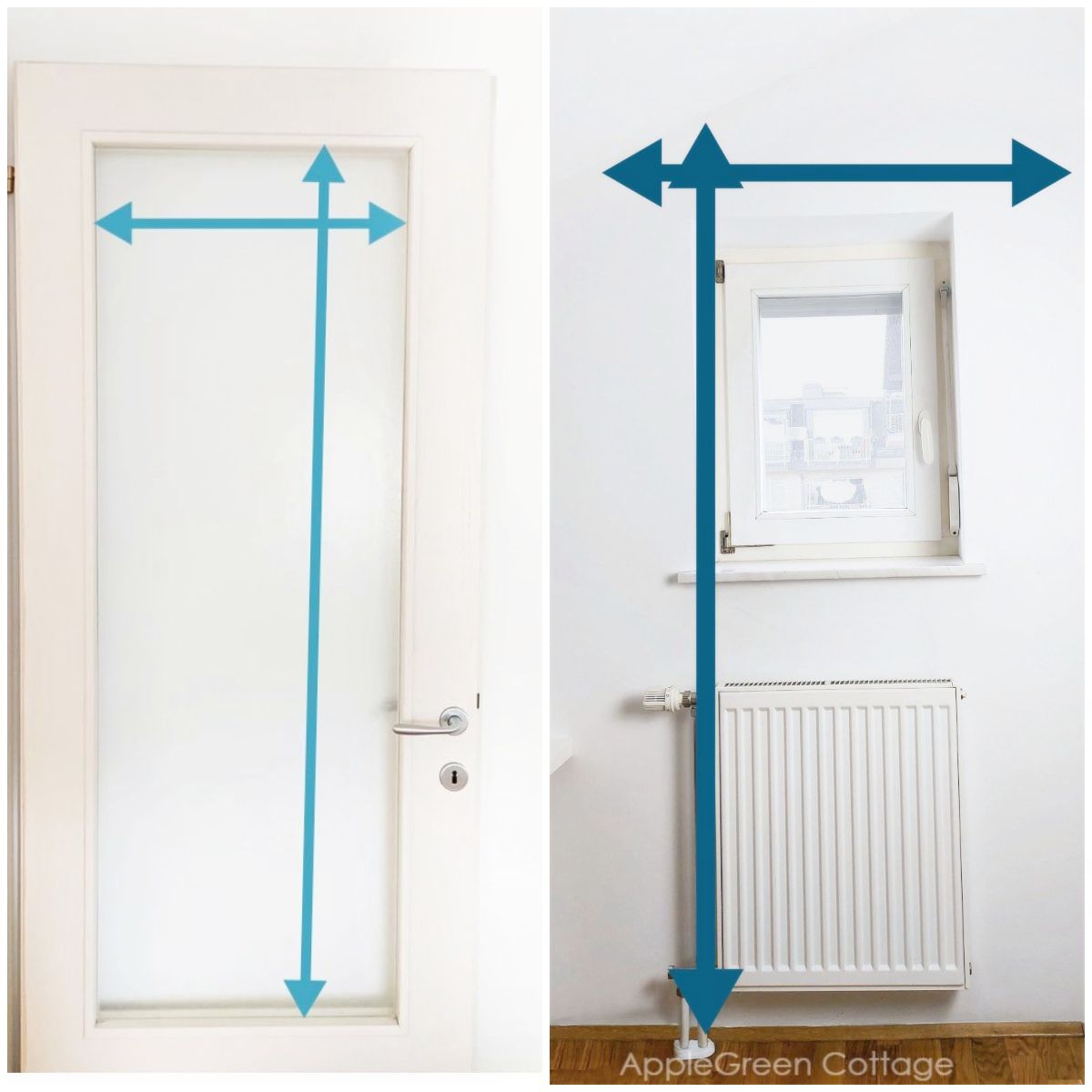 measuring for curtain sewing