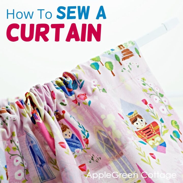 how to sew curtains