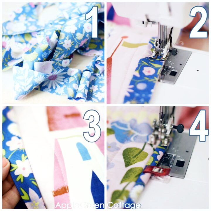 How To Make A Quilt With Panels - AppleGreen Cottage