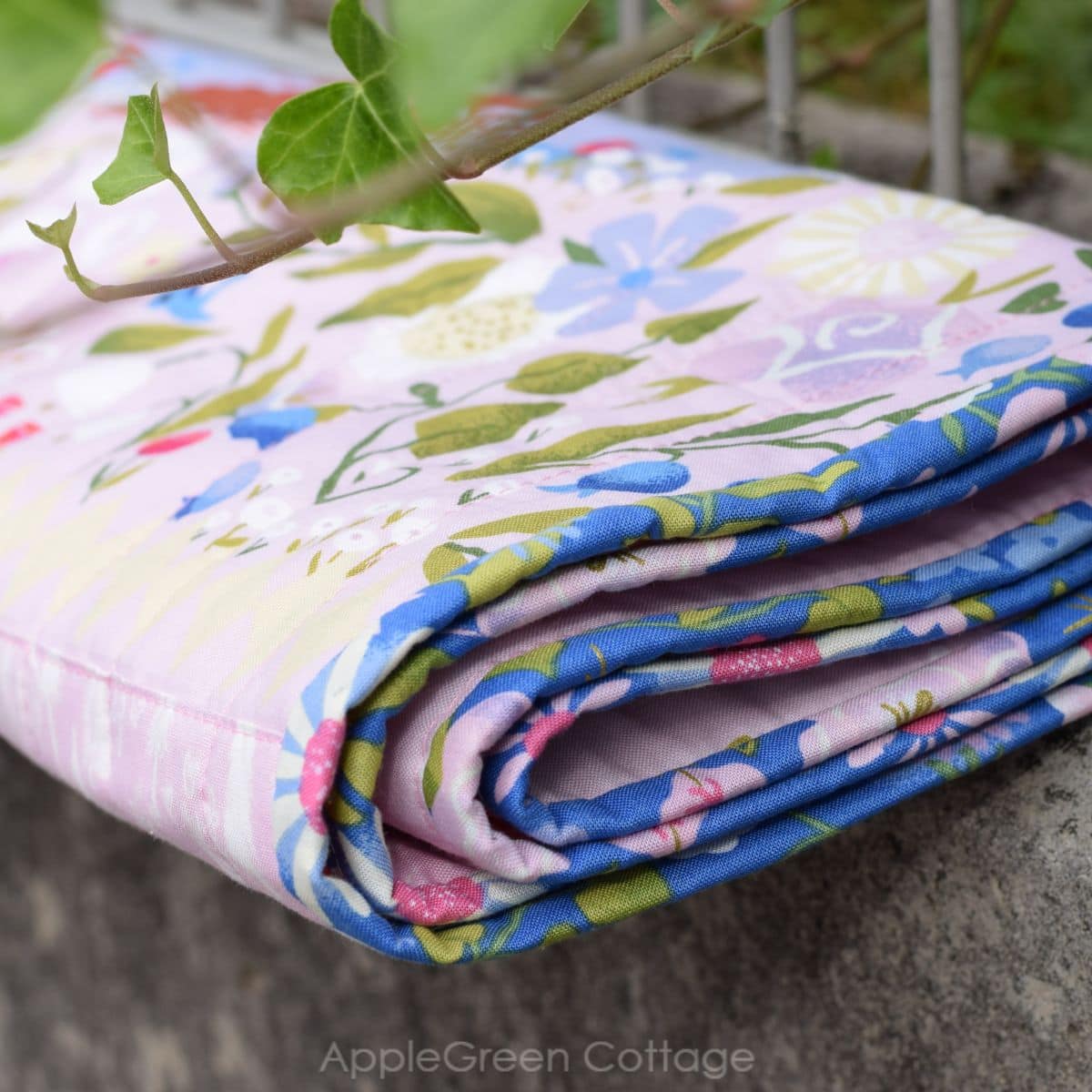 How To Make A Quilt With Panels - AppleGreen Cottage