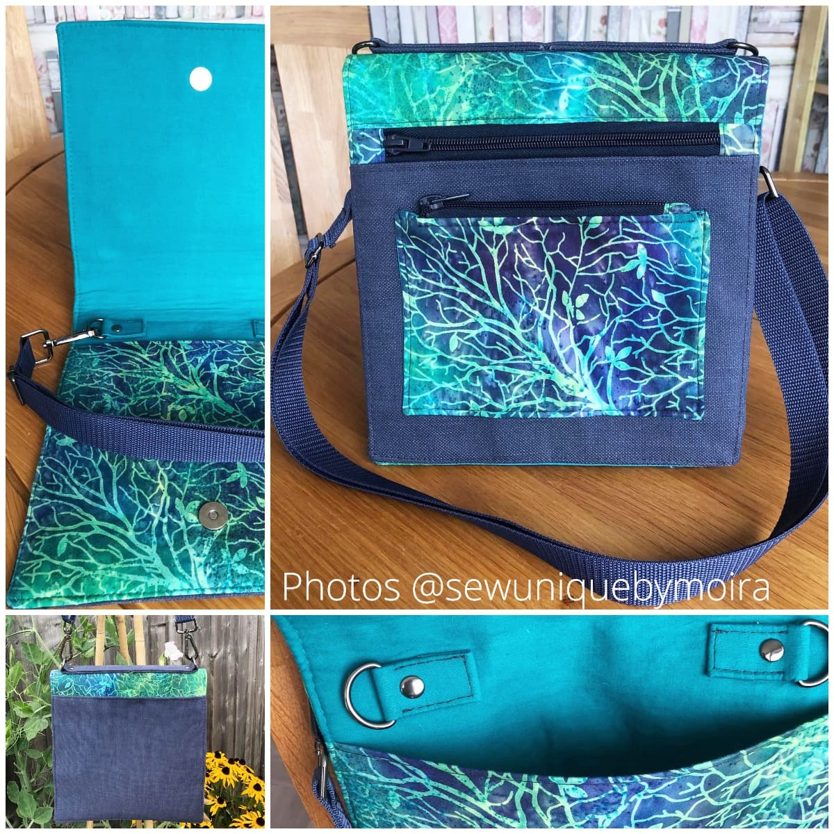 sewing pattern for crossbody bag