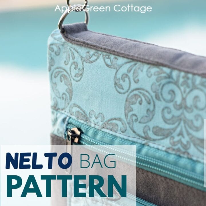 crossbody purse pattern for a messenger type bag