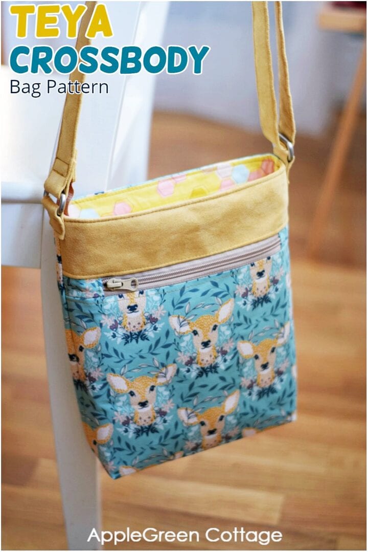 TEYA Crossbody Bag Sewing Pattern