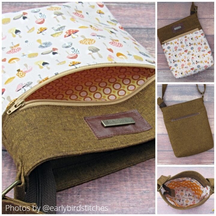 The Teloujay 2.0 Crossbody Bag PDF Digital Sewing Pattern & 