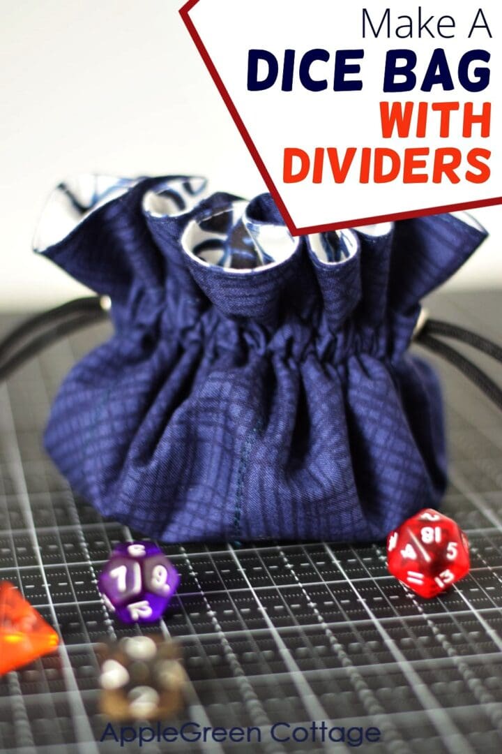 Free Multi-Pocket Dice Bag Pattern