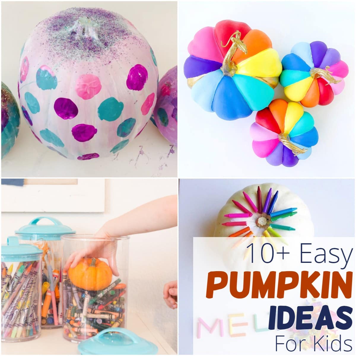 Pumpkin Ideas For Kids You Won't Want To Miss - AppleGreen Cottage