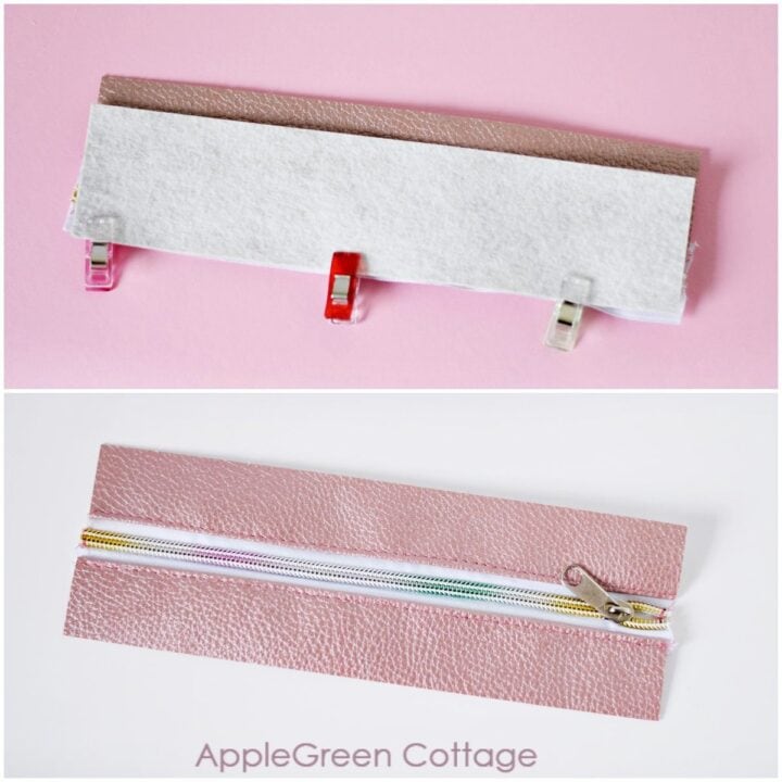 DIY a Pencil Case with Elastic Band Attachment 