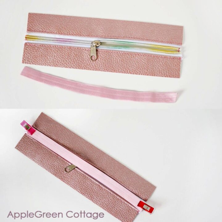 DIY a Pencil Case with Elastic Band Attachment 