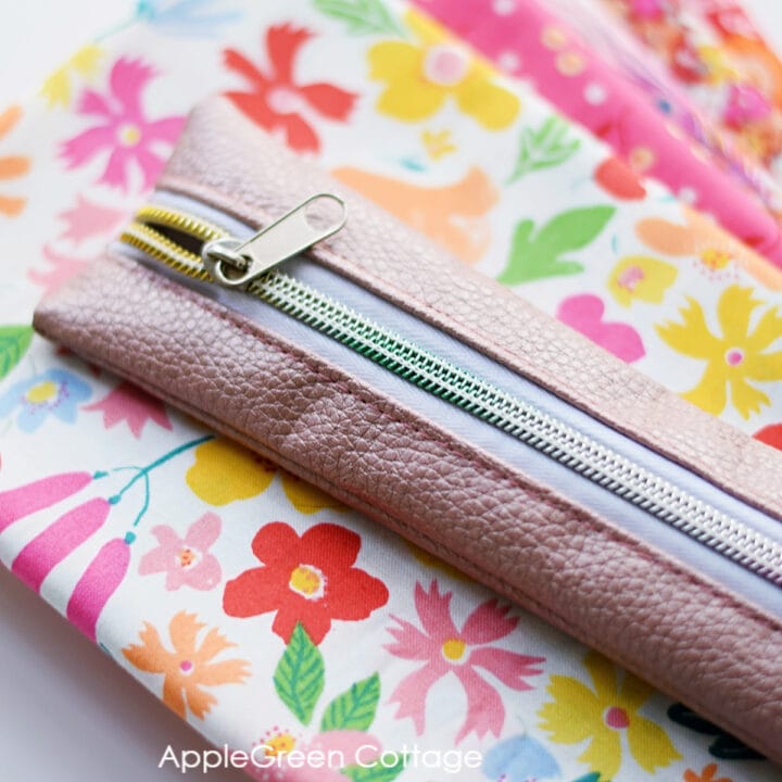 Easy Pen Case With Elastic Band - AppleGreen Cottage