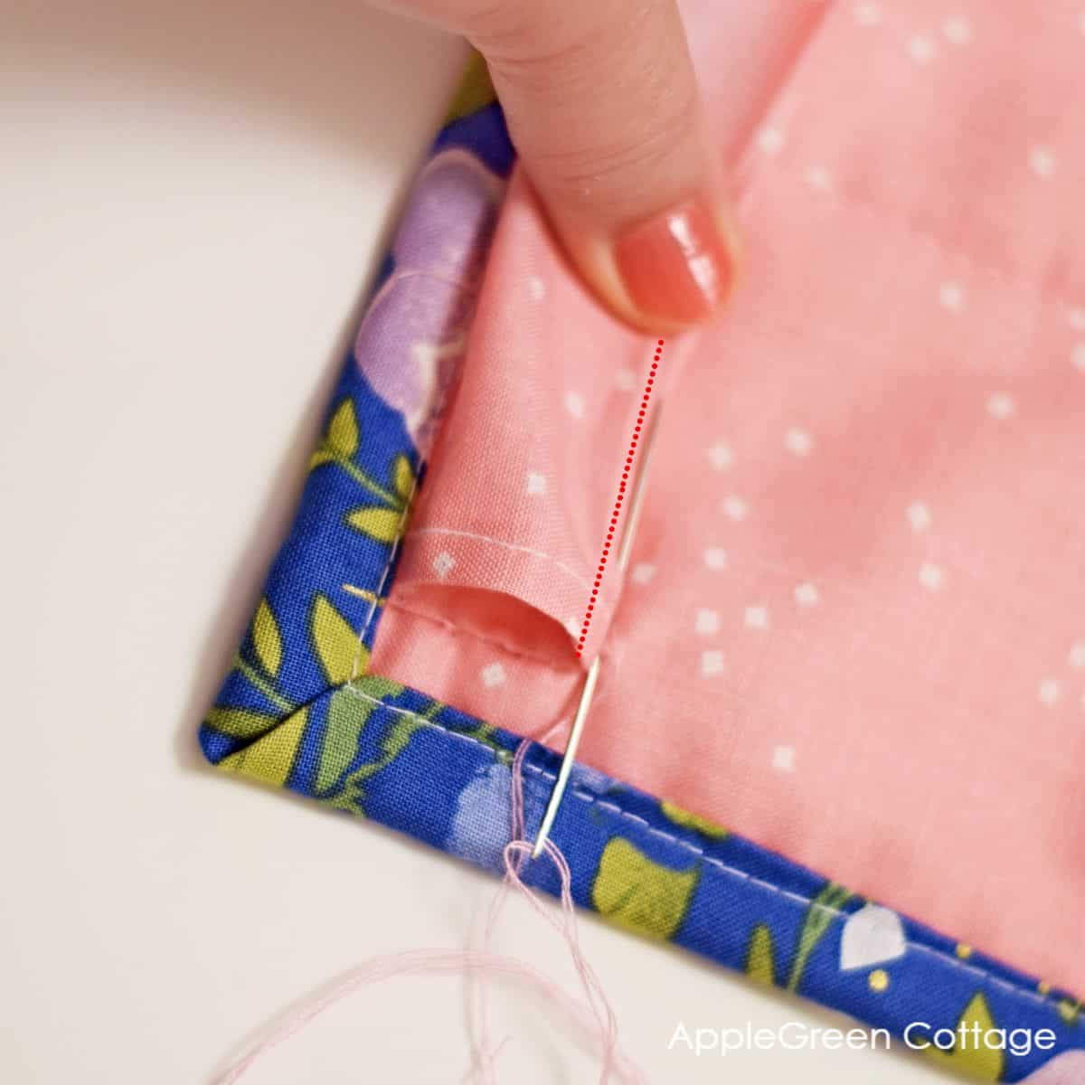 How to Hang a Quilt with Command Strips