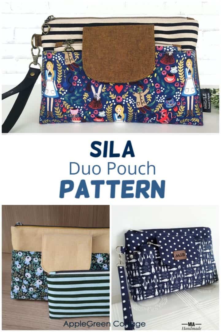 Sila Duo Zipper Pouch Pattern Testing