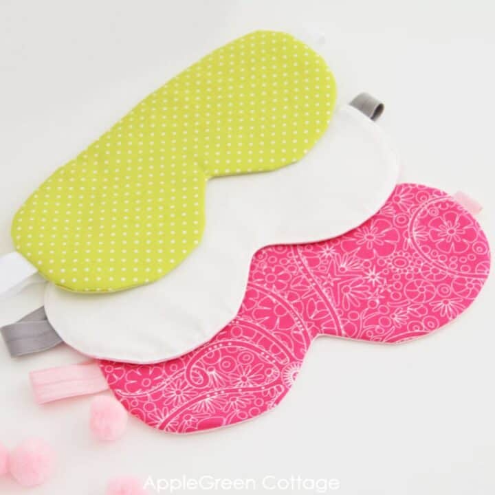 diy sleep mask free pattern