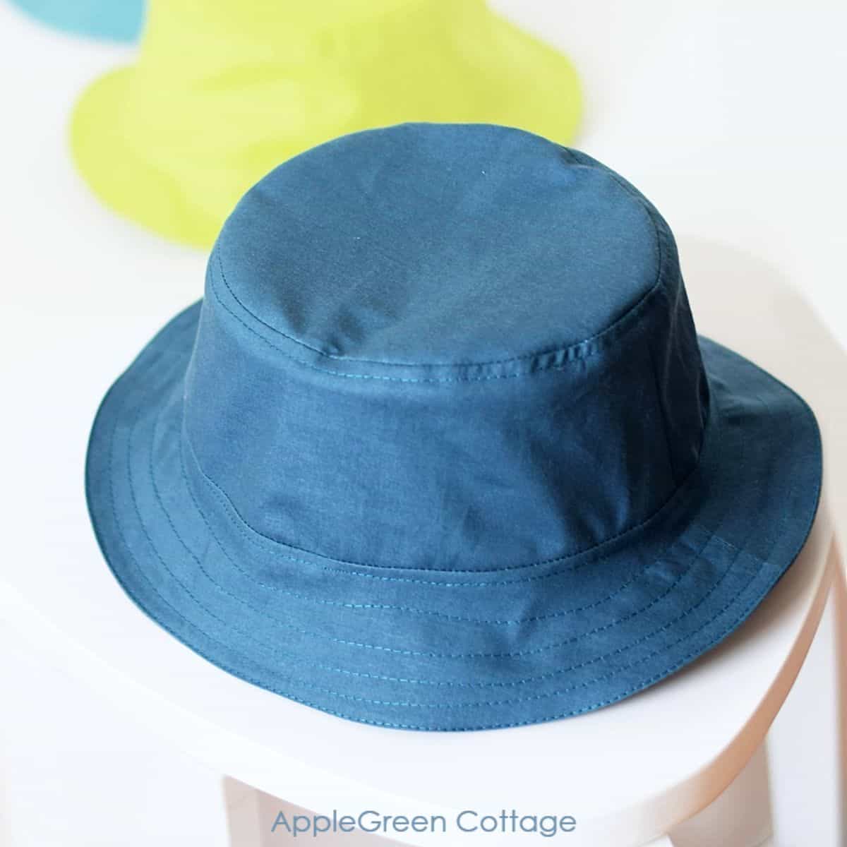 MENS BLUE EDGE BUCKET HAT