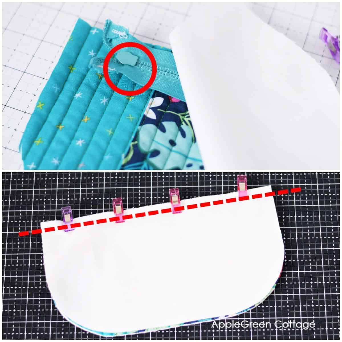 How to Make a Quilted Zippered Pouch –