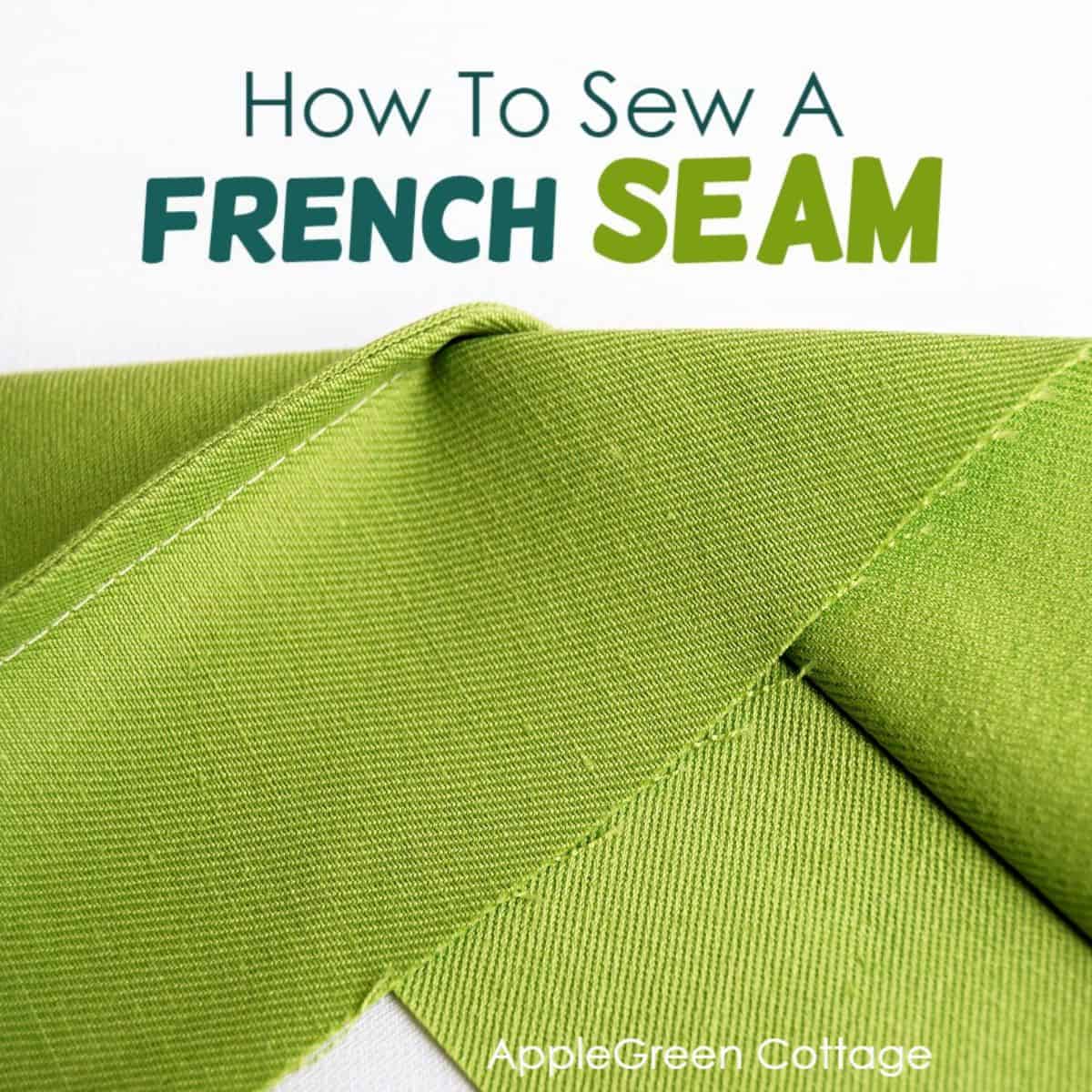 how to sew a french seam how to sew a french seam