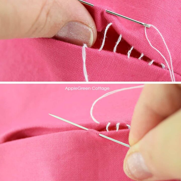 How To Sew An Invisible Stitch by hand