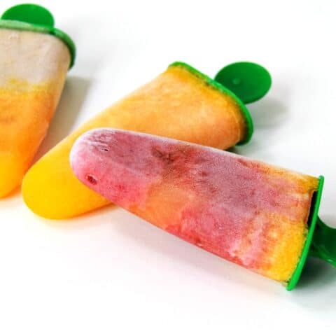 Homemade Fruit Ice Pops