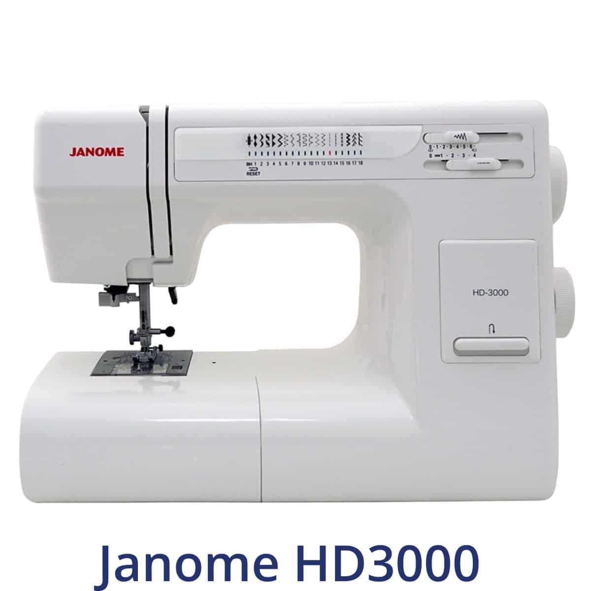 JANOME HD1000 REVIEW  Best Budget Mechanical Sewing Machine 2023? 