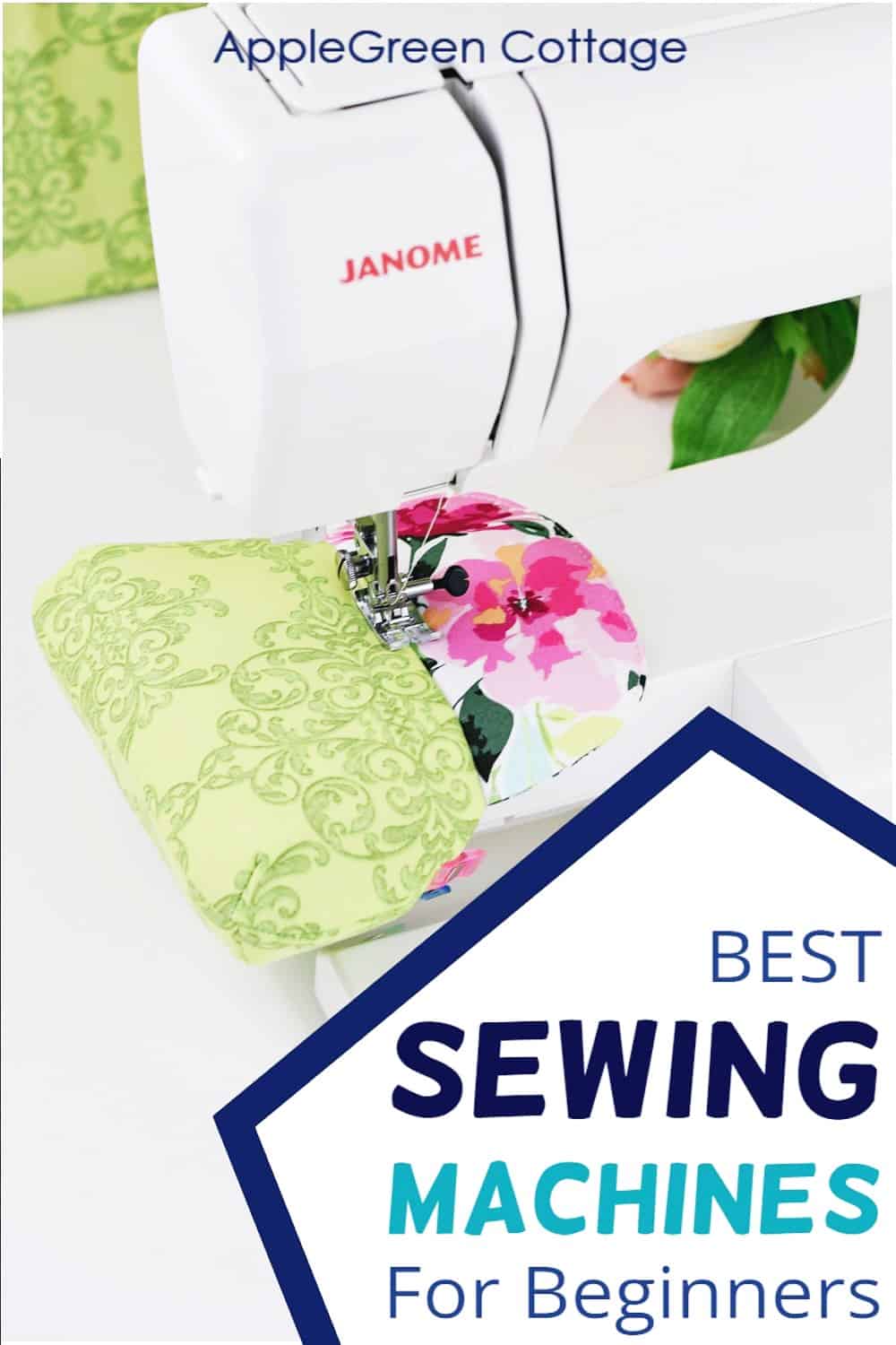 finishing a bag on a Janome sewing machine