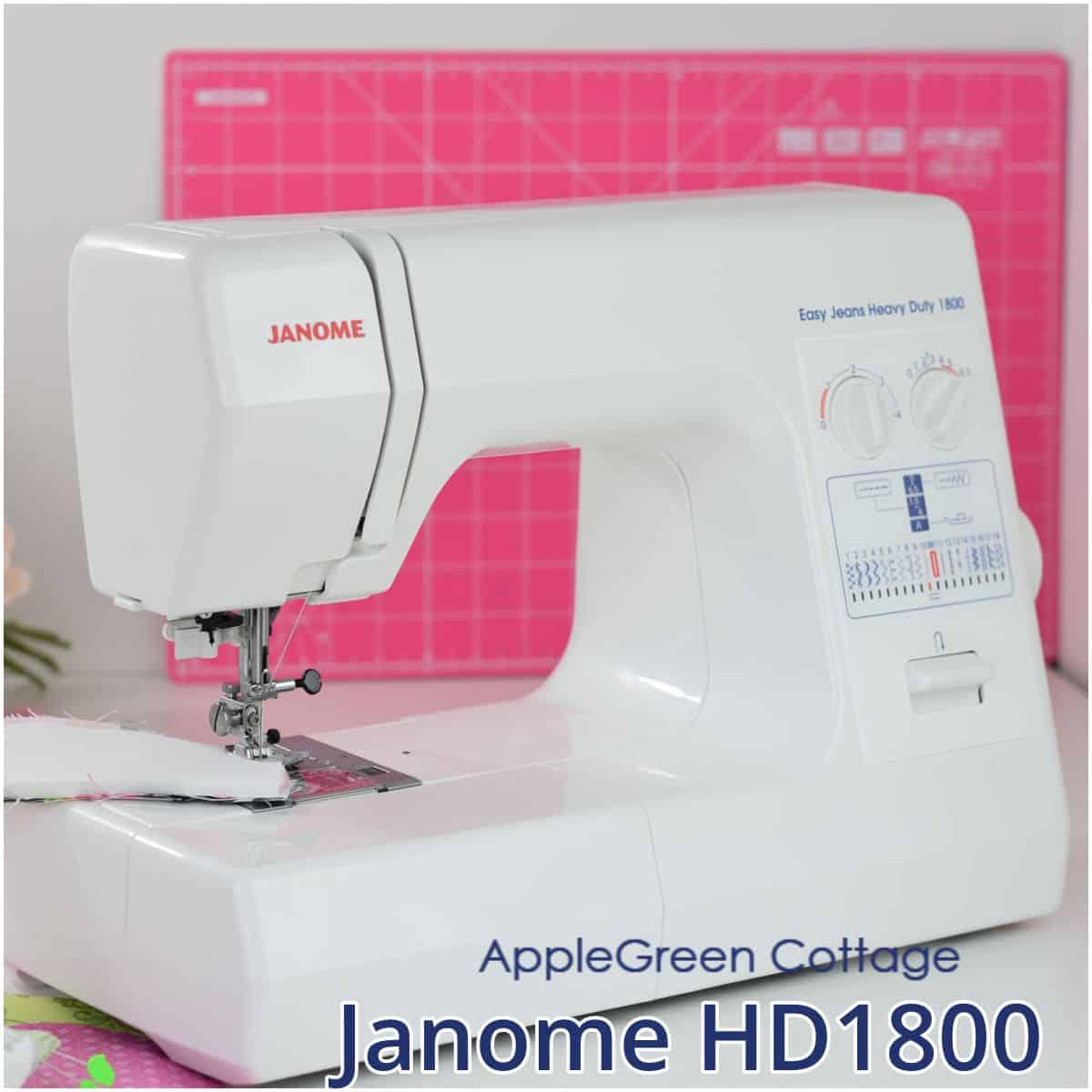 Janome HD3000 Heavy Duty Mechanical Sewing and Quilting Machine